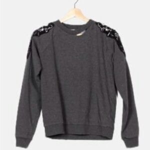 Lovers+ friends distressed sweater